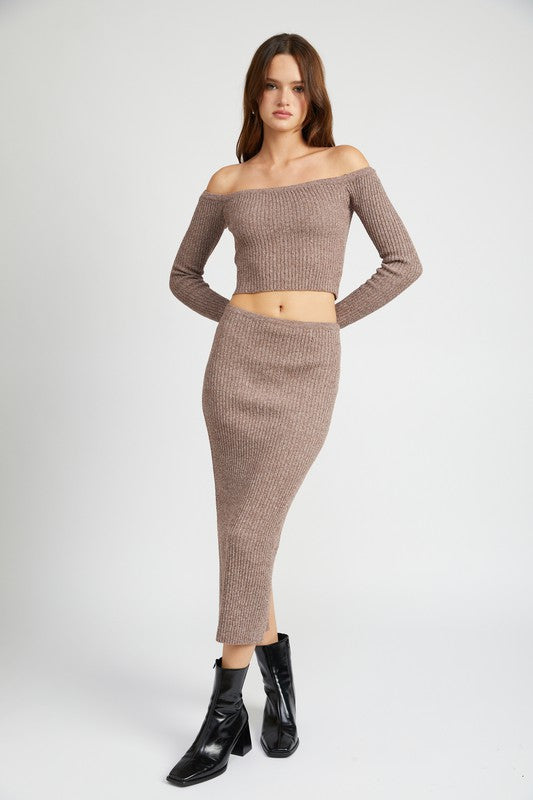 Maxi Knit Skirt