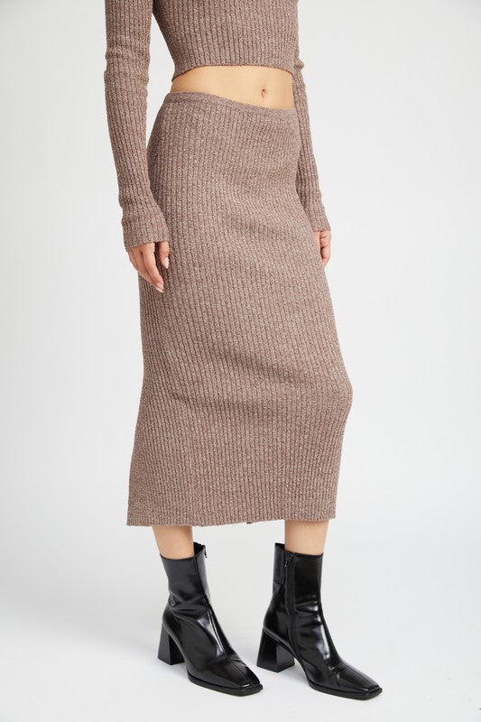 Maxi Knit Skirt
