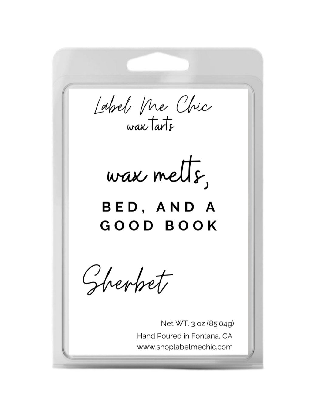 Wax Tarts - Sherbet -Label Me Chic