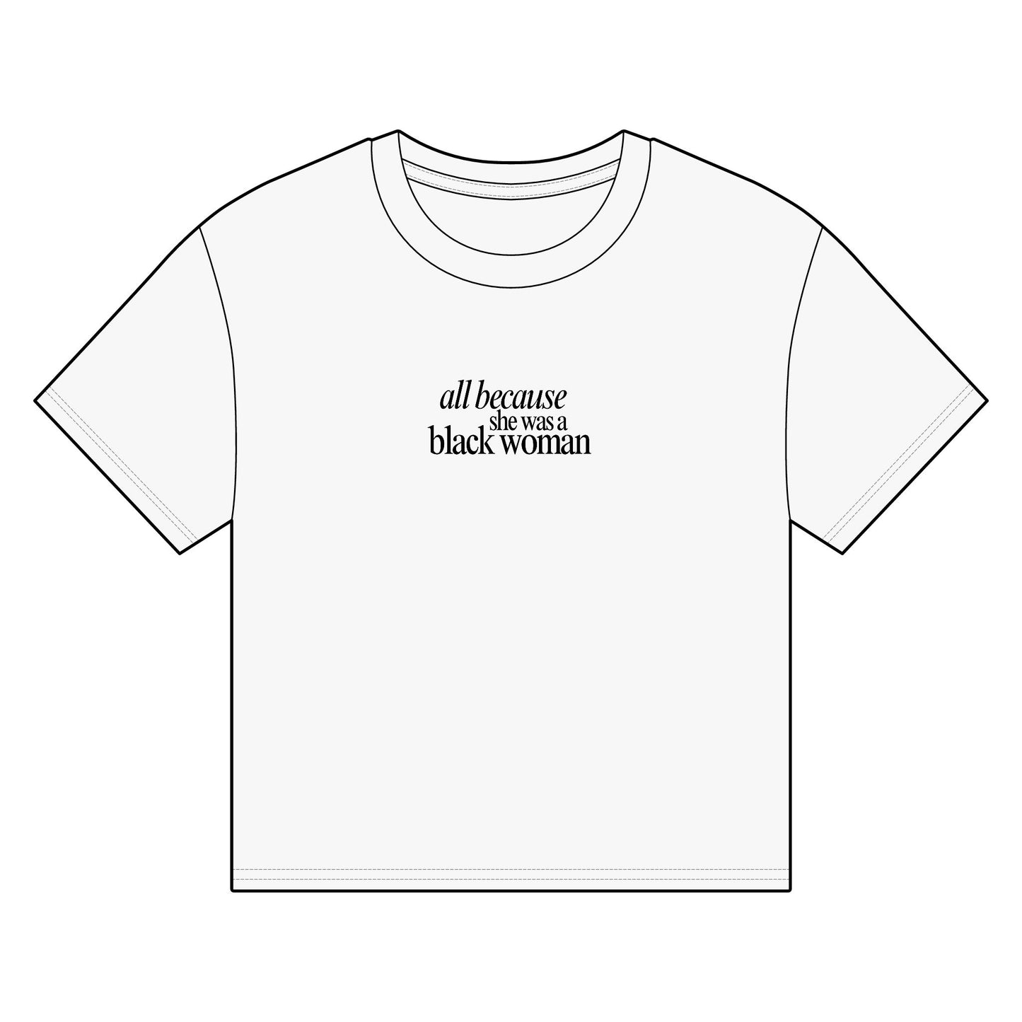 Because....Women's Empowerment Organic T-shirt
