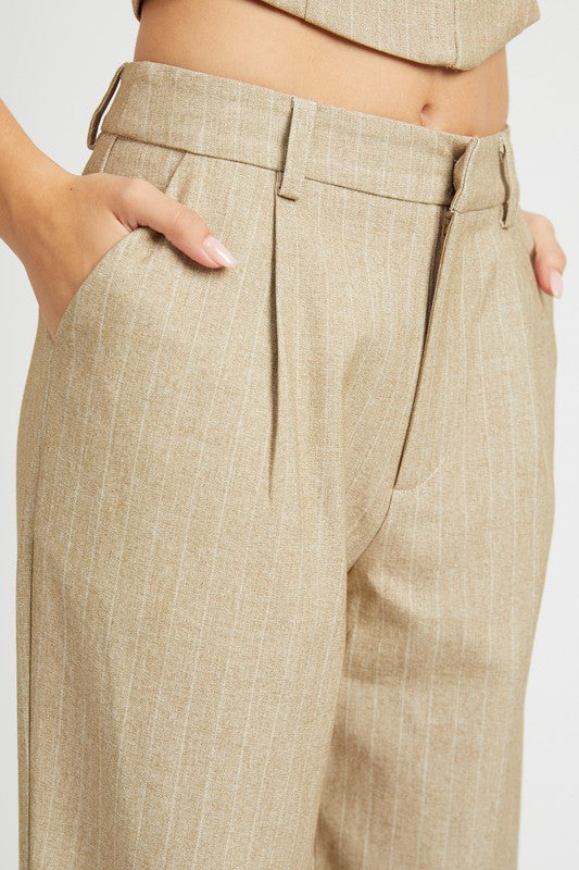 Pinstripe Pants