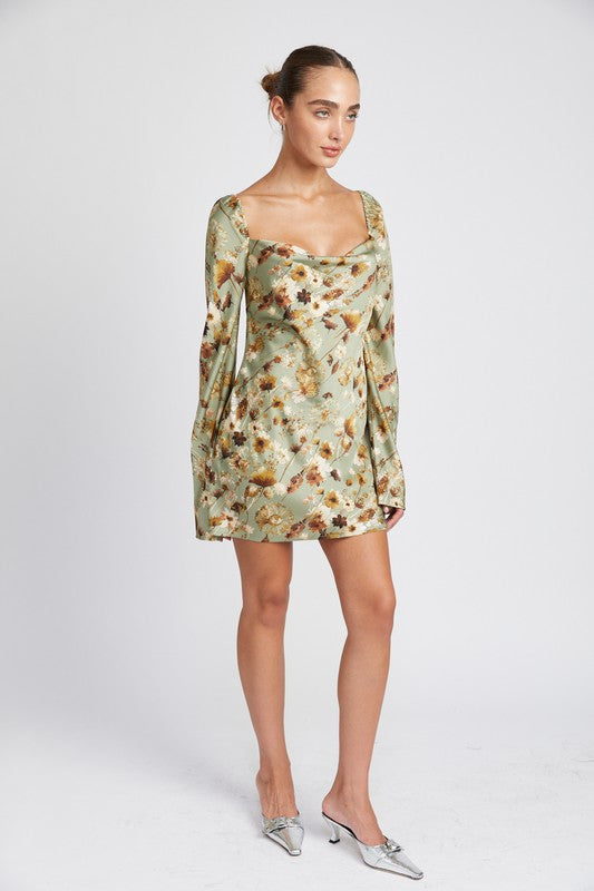 Floral Mini Dress
