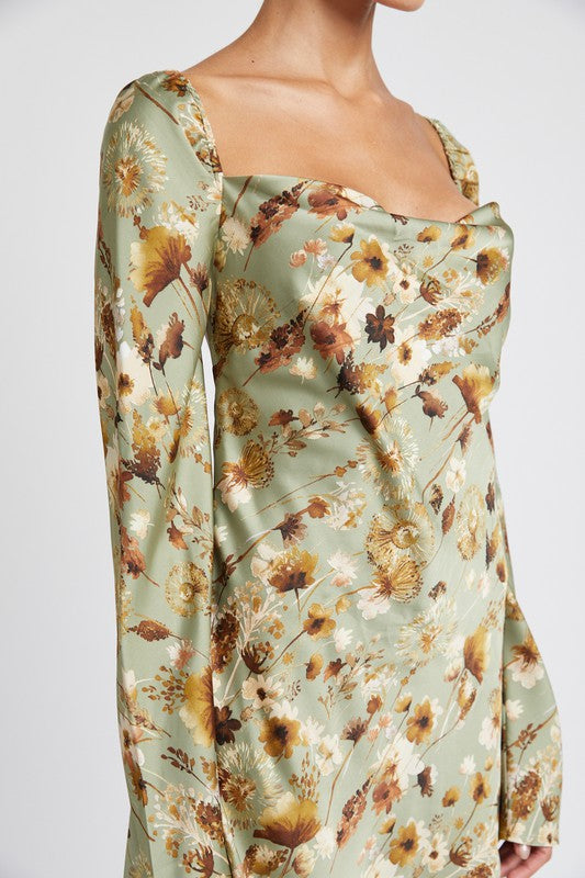 Floral Mini Dress