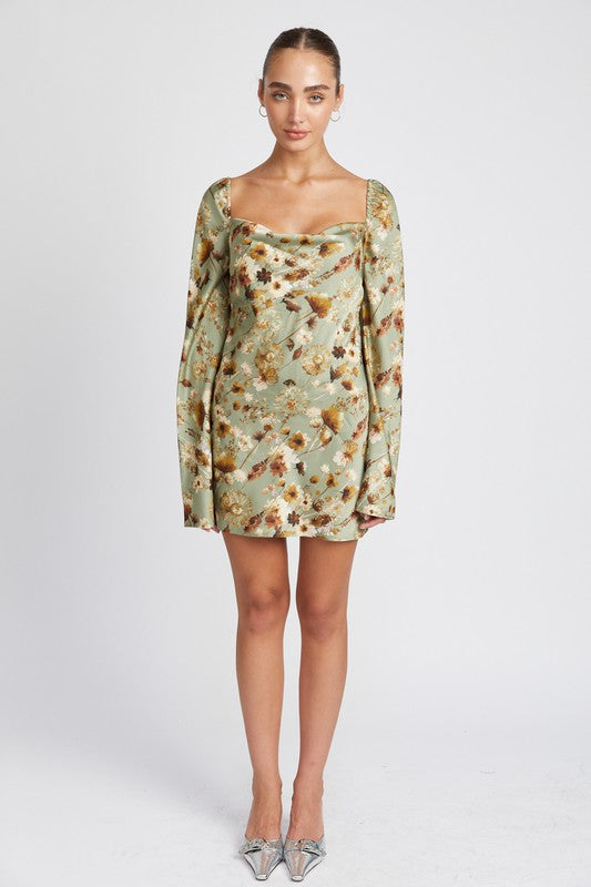 Floral Mini Dress