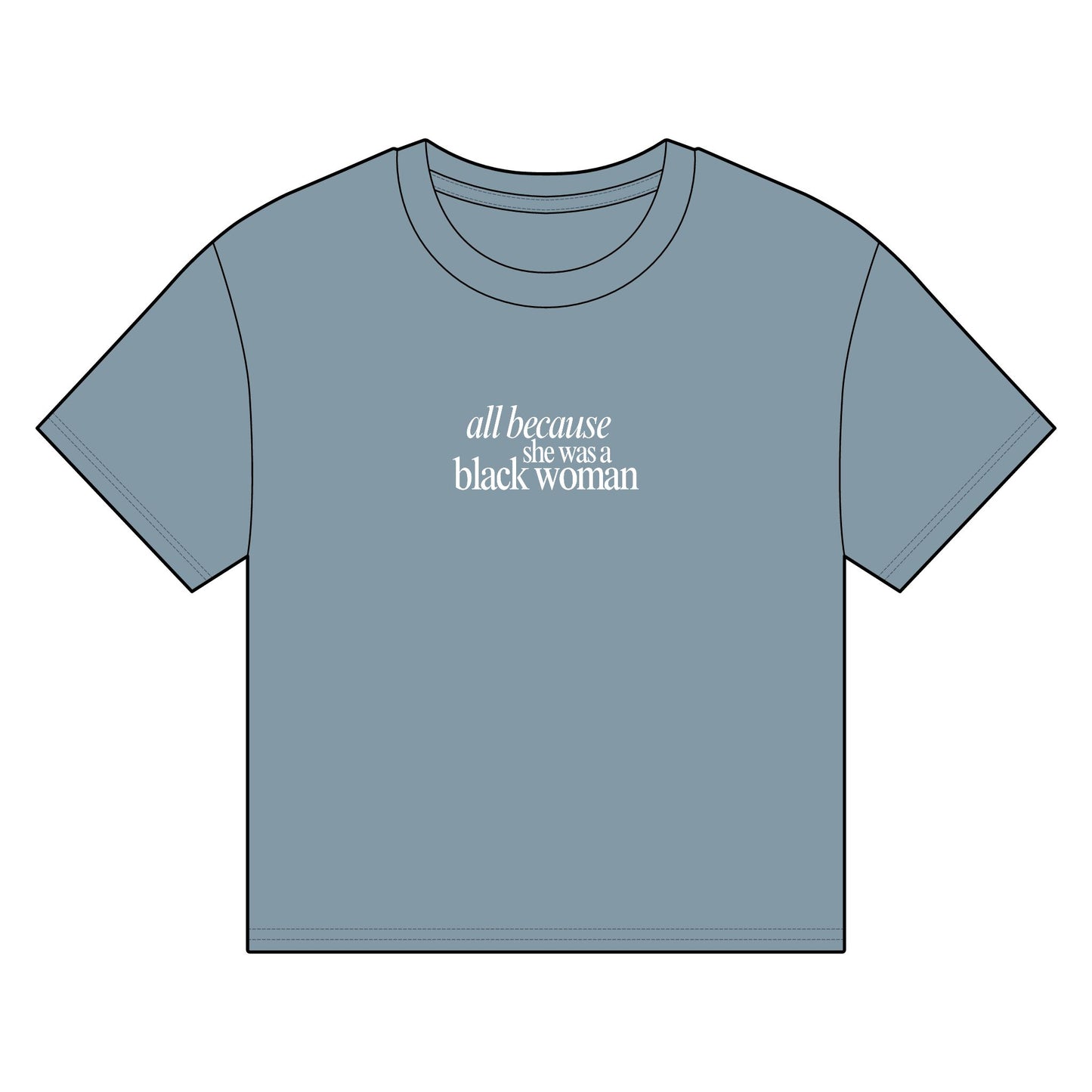 Because....Women's Empowerment Organic T-shirt