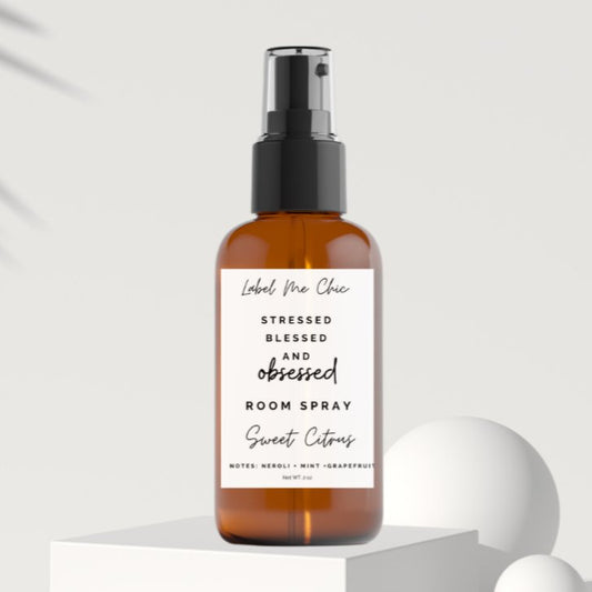 Room Spray - Sweet Citrus -Label Me Chic