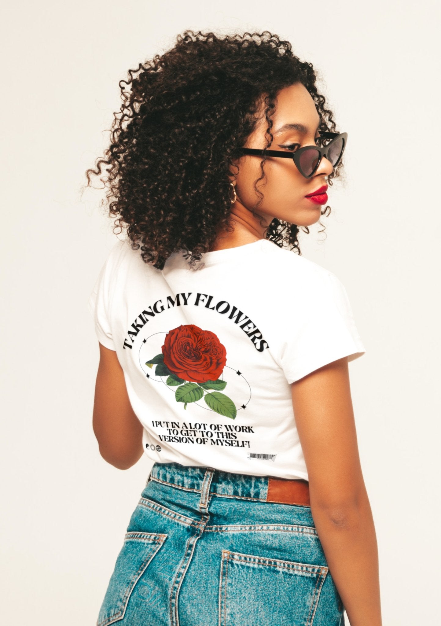 Taking My Flowers Tee -Label Me Chic