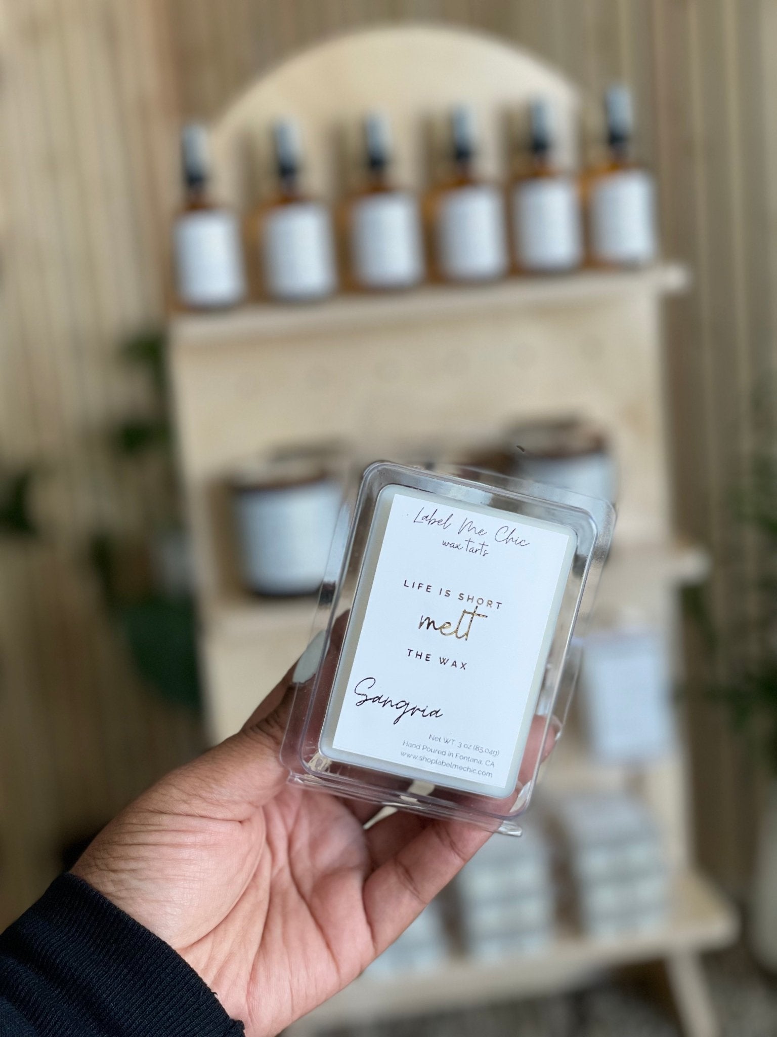 Wax Tarts - Coconut + Amber -Label Me Chic